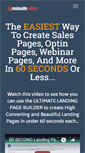Mobile Screenshot of 1minutesites.com